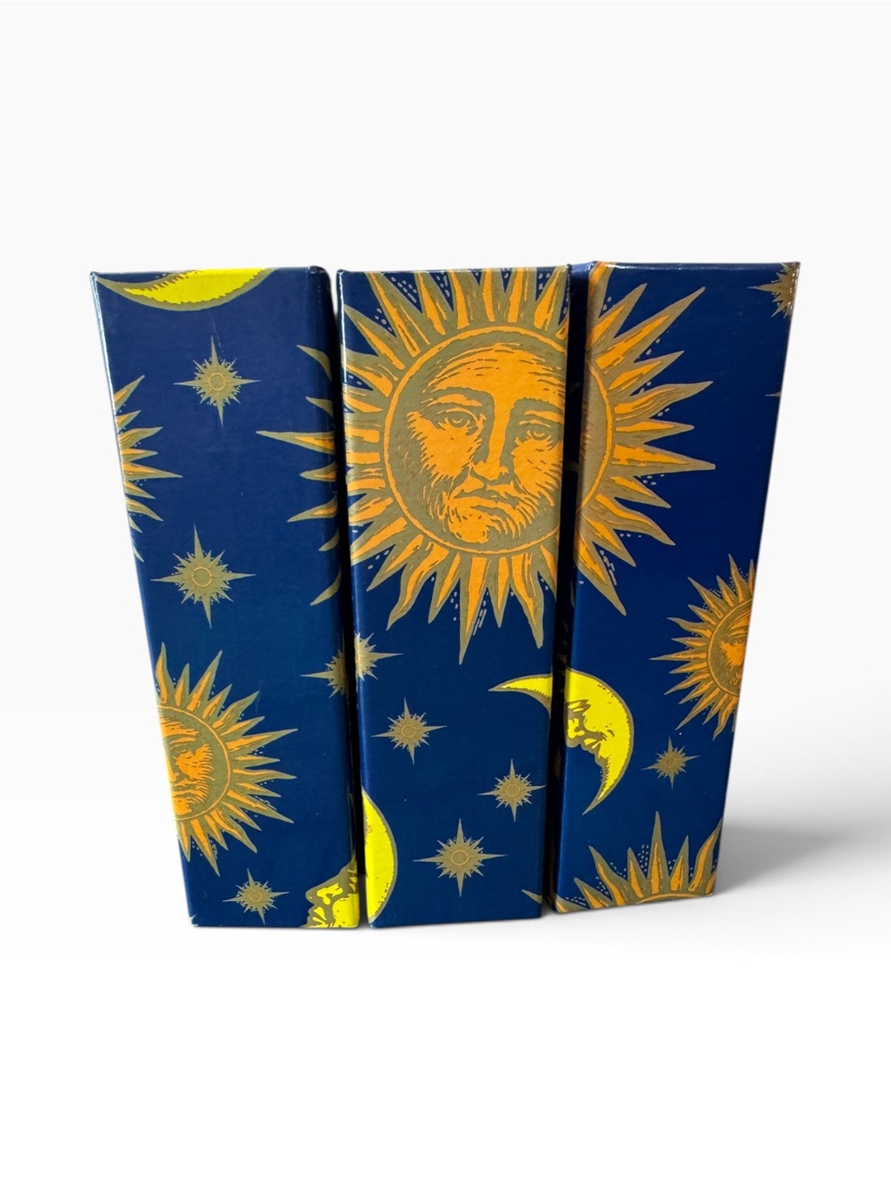 Vintage 90s Y2K Celestial Sun & Moon Mini Photo Albums (Set of 3) Whimsigoth